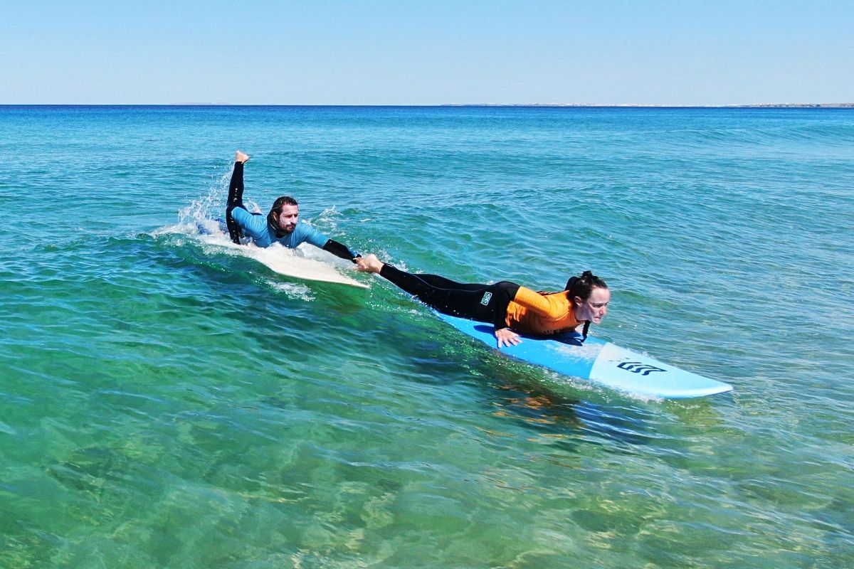 Private surf lesson in Peniche Portugal