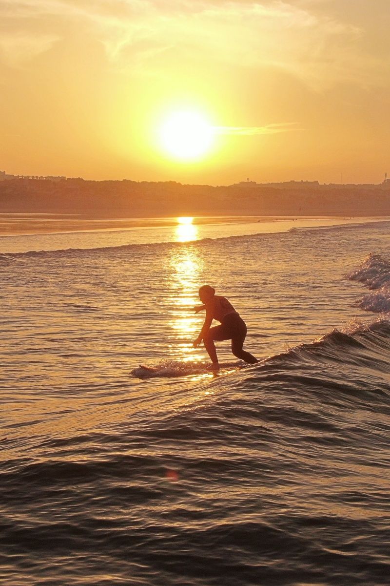 surf coaching for intermediate surfers in Peniche - Portugal